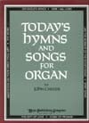 Today's Hymns and Songs for Organ Organ sheet music cover Thumbnail